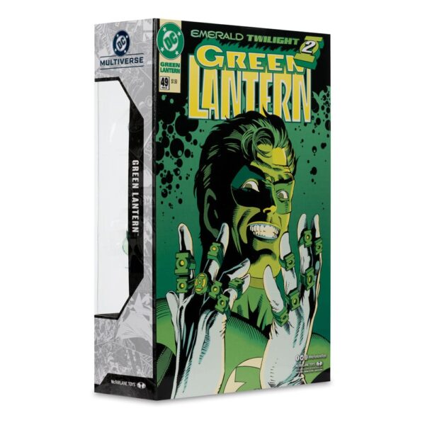DC Multiverse McFarlane Cover Recreations Akció Figura Green Lantern (Emerald Twilight) (Gold Label) 18 cm DC Multiverse McFarlane Cover Recreations Akció Figura Green Lantern (Emerald Twilight) (Gold Label) 18 cm