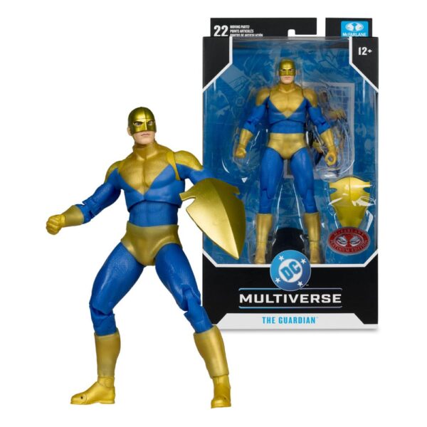 DC Multiverse Akció Figura The Guardian (Red Platinum Edition) 18 cm