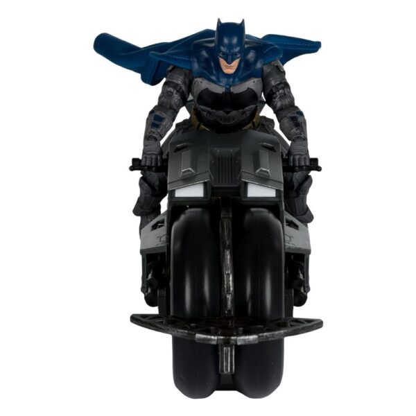 The Flash DC Multiverse Jármű Batcycle with Batman