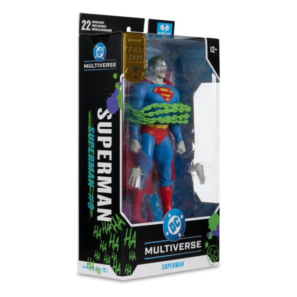 DC Comics DC Multiverse Akció Figura Superman (Superman #9) (Jokerized) (Gold Label) 18 cm DC Comics DC Multiverse Akció Figura Superman (Superman #9) (Jokerized) (Gold Label) 18 cm