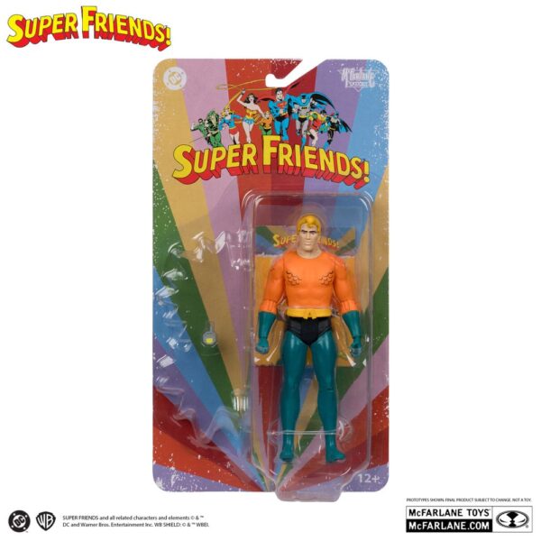 DC Retro Super Friends Akció Figura Aquaman 15 cm