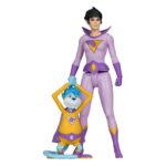 DC Retro Super Friends Akció Figura Jayna & Gleek (Red Platinum Edition) 15 cm