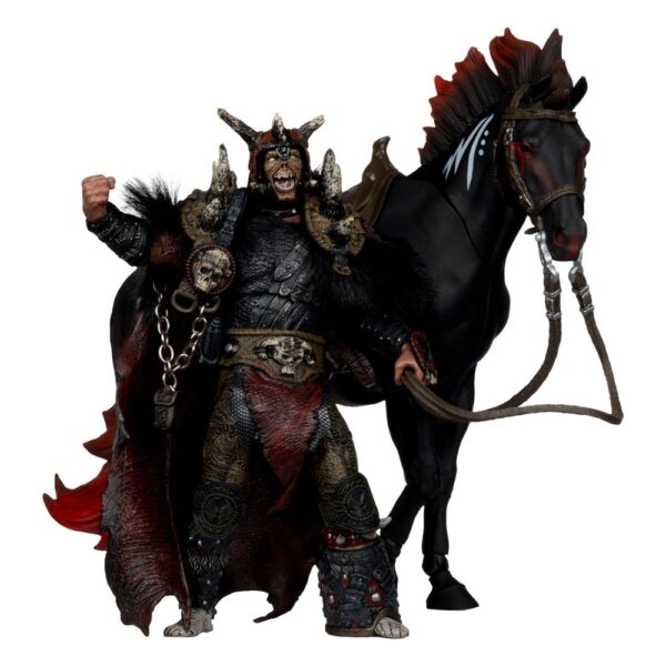 Spawn Akció Figura 2-Pack Bloodaxe with Horse (Spawn: The Dark Ages) 18 cm