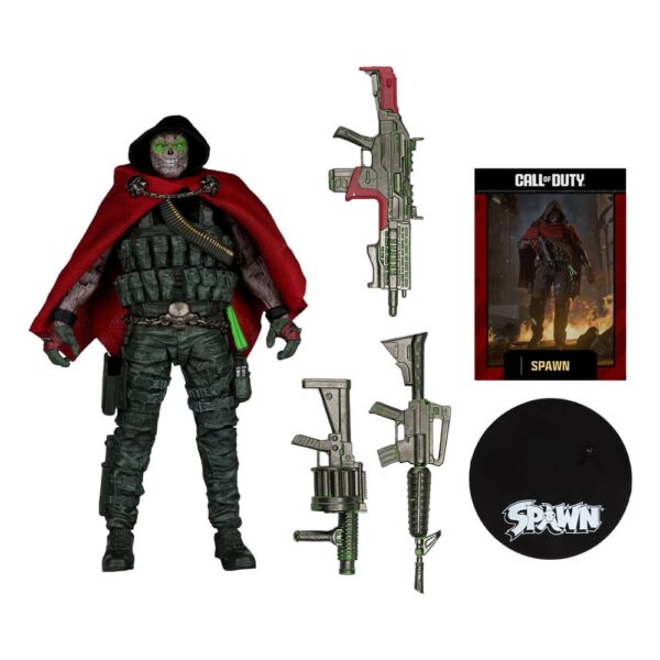 Call of Duty Akció Figura Burned Spawn 18 cm