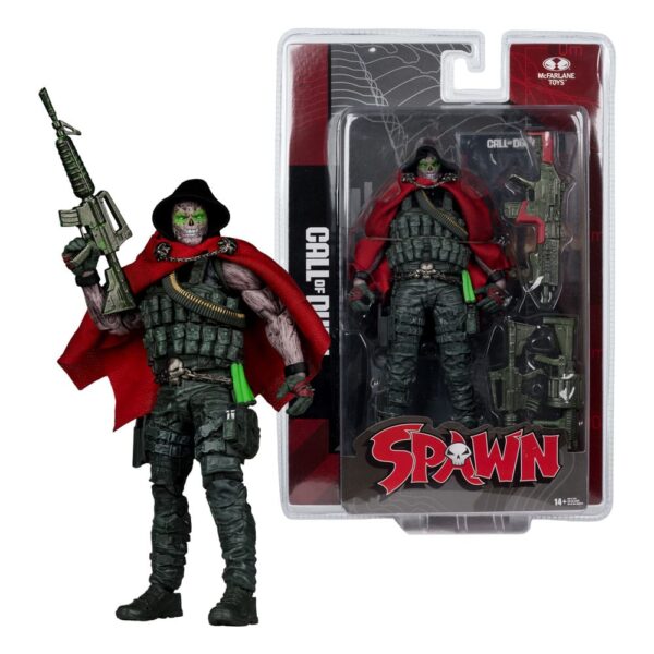 Call of Duty Akció Figura Burned Spawn 18 cm