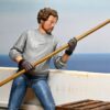 Jaws Akció Figura Ultimate Matt Hooper Amity Arrival 50th Anniversary 18 cm