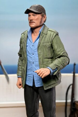 Jaws Akció Figura Ultimate Sam Quint 50th Anniversary Figura 18 cm