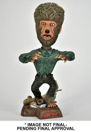 Universal Monsters Head Knocker Bobble-Head Wolf Man 20 cm Universal Monsters Head Knocker Bobble-Head Wolf Man 20 cm