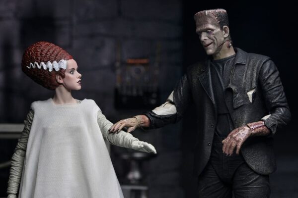 Universal Monsters Akció Figuras 2-Pack Bride of Frankenstein 90th Anniversary The Monster & His Mate 18 cm