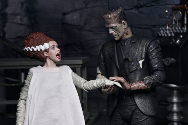 Universal Monsters Akció Figuras 2-Pack Bride of Frankenstein 90th Anniversary The Monster & His Mate 18 cm