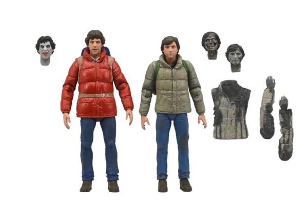 An American Werewolf In London Akció Figuras 2-Pack Jack & David 18 cm