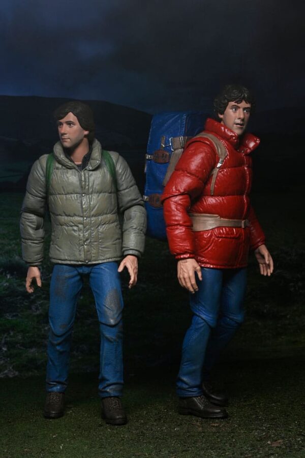 An American Werewolf In London Akció Figuras 2-Pack Jack & David 18 cm