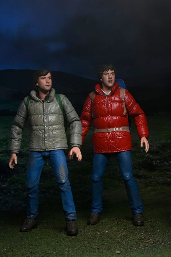 An American Werewolf In London Akció Figuras 2-Pack Jack & David 18 cm