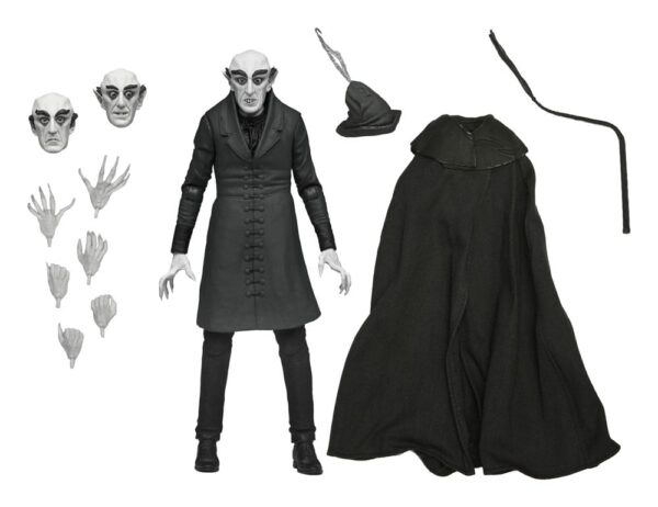 Nosferatu (1922) Akció Figura Ultimate Count Orlok 18 cm