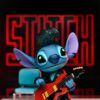 Lilo & Stitch Akció Figura Ultimate Singer Elvis Stitch 7 cm