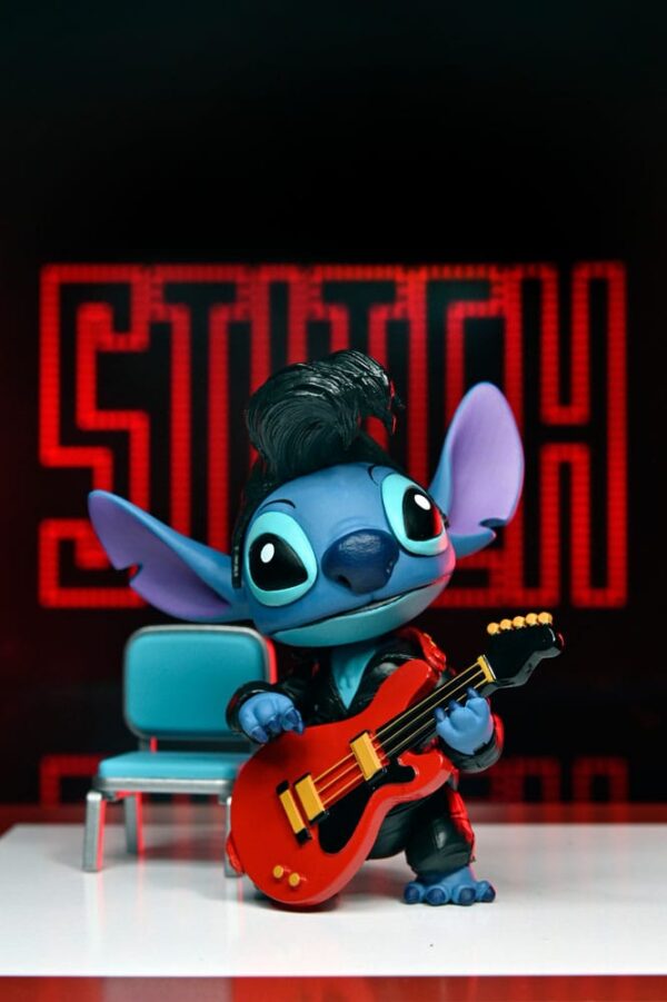 Lilo & Stitch Akció Figura Ultimate Singer Elvis Stitch 7 cm