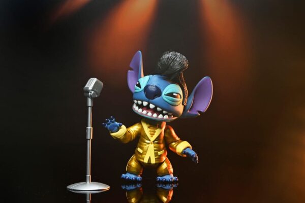 Lilo & Stitch Akció Figura Ultimate Gold Suit Elvis Stitch 18 cm
