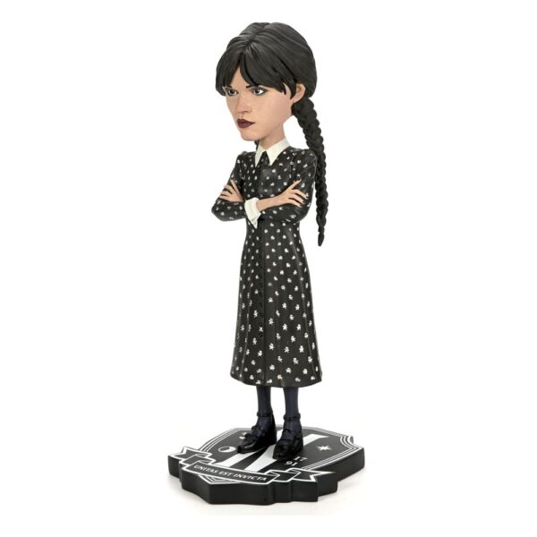 Wednesday Head Knocker Bobble-Head Wednesday Addams 21 cm Wednesday Head Knocker Bobble-Head Wednesday Addams 21 cm