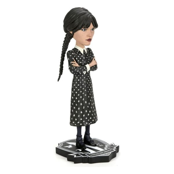 Wednesday Head Knocker Bobble-Head Wednesday Addams 21 cm Wednesday Head Knocker Bobble-Head Wednesday Addams 21 cm