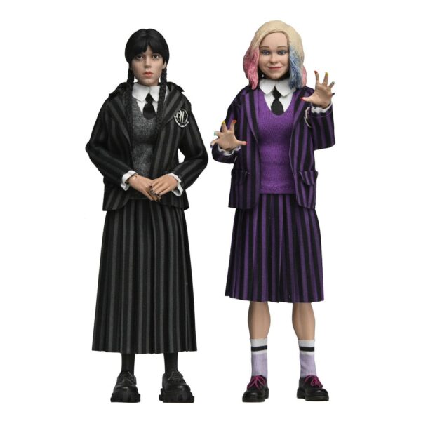 Wednesday Akció Figuras 2 Pack Wednesday Addams (Nevermore Uniform) and Enid 20 cm Wednesday Akció Figuras 2 Pack Wednesday Addams (Nevermore Uniform) and Enid 20 cm