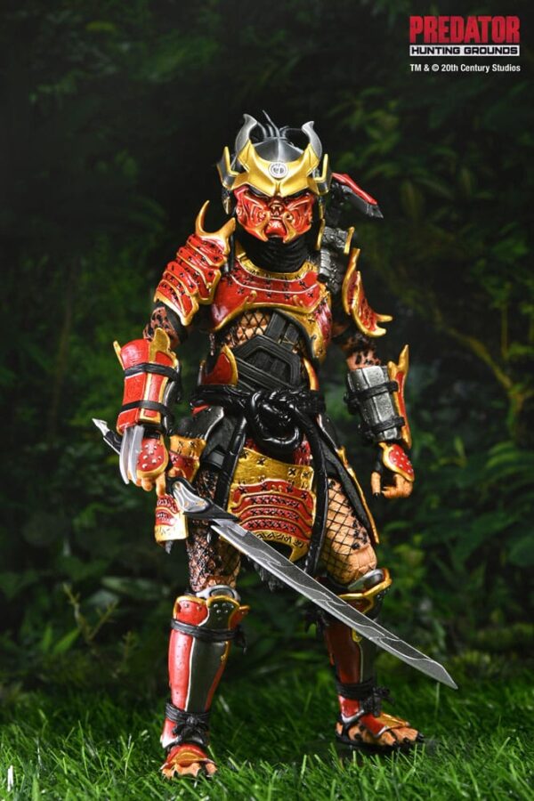 Predator: Hunting Grounds Akció Figura Ultimate Samurai Predator 17 cm
