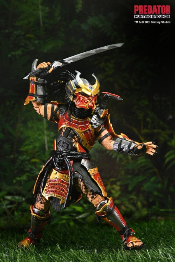 Predator: Hunting Grounds Akció Figura Ultimate Samurai Predator 17 cm