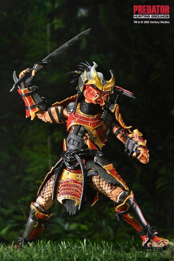 Predator: Hunting Grounds Akció Figura Ultimate Samurai Predator 17 cm