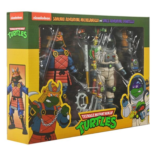 Teenage Mutant Ninja Turtles (Cartoon) Akció Figura 2 Pack Space Adventure & Samurai Turtles 18 cm