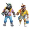 Teenage Mutant Ninja Turtles (Cartoon 1980) Akció Figura 2 Pack Vacation Bebop and Rocksteady 18 cm