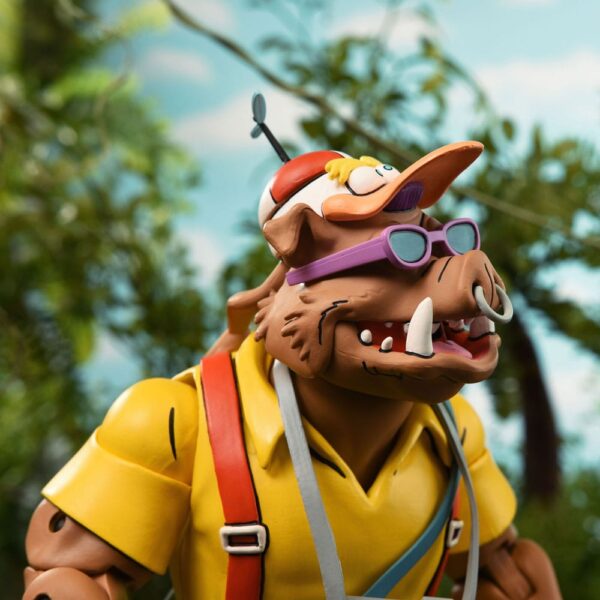 Teenage Mutant Ninja Turtles (Cartoon 1980) Akció Figura 2 Pack Vacation Bebop and Rocksteady 18 cm