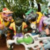 Teenage Mutant Ninja Turtles (Cartoon 1980) Akció Figura 2 Pack Vacation Bebop and Rocksteady 18 cm