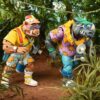 Teenage Mutant Ninja Turtles (Cartoon 1980) Akció Figura 2 Pack Vacation Bebop and Rocksteady 18 cm