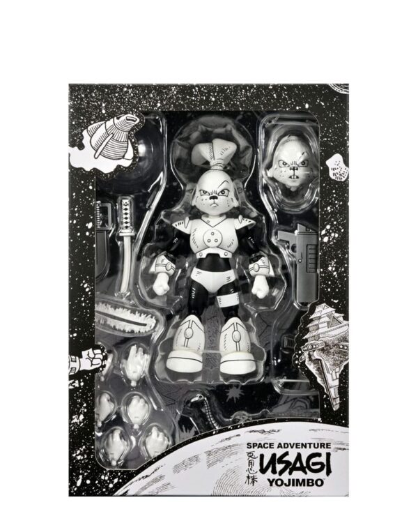 Usagi Yojimbo Akció Figura Space Usagi Yojimbo Black & White Figura 18 cm
