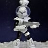 Usagi Yojimbo Akció Figura Space Usagi Yojimbo Black & White Figura 18 cm