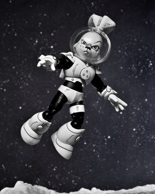 Usagi Yojimbo Akció Figura Space Usagi Yojimbo Black & White Figura 18 cm