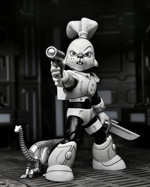 Usagi Yojimbo Akció Figura Space Usagi Yojimbo Black & White Figura 18 cm