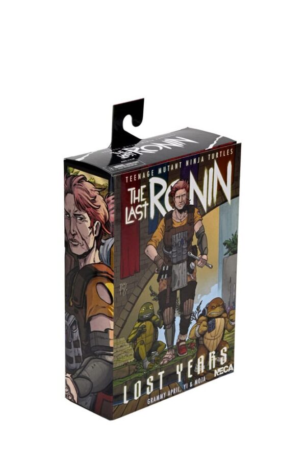 Teenage Mutant Ninja Turtles (The Last Ronin The Lost Years) Akció Figura Grammy April with Baby Yi & Moja 18 cm