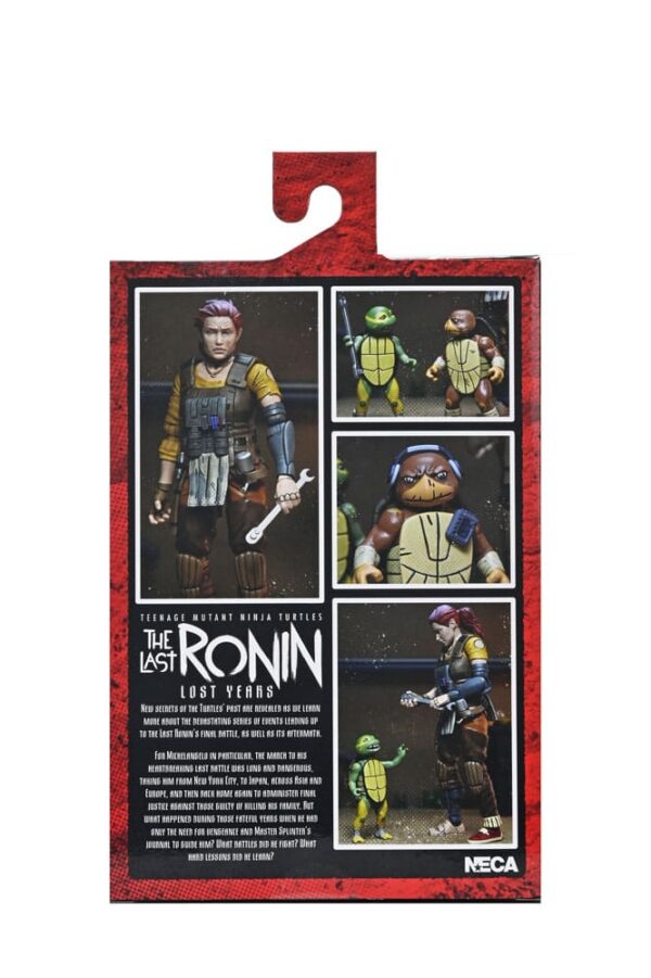 Teenage Mutant Ninja Turtles (The Last Ronin The Lost Years) Akció Figura Grammy April with Baby Yi & Moja 18 cm