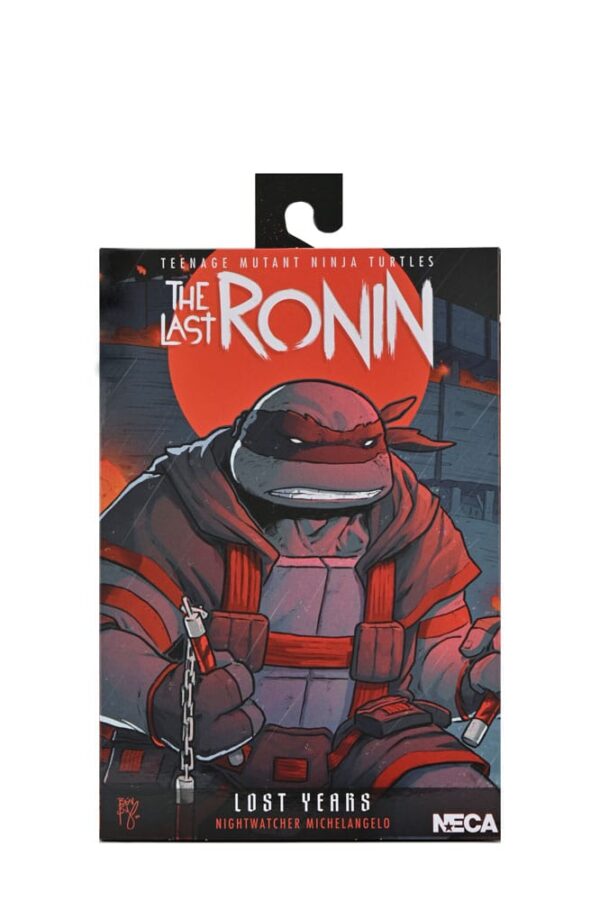 Teenage Mutant Ninja Turtles (The Last Ronin The Lost Years) Akció Figura Michelangelo Nightwatcher 18 cm