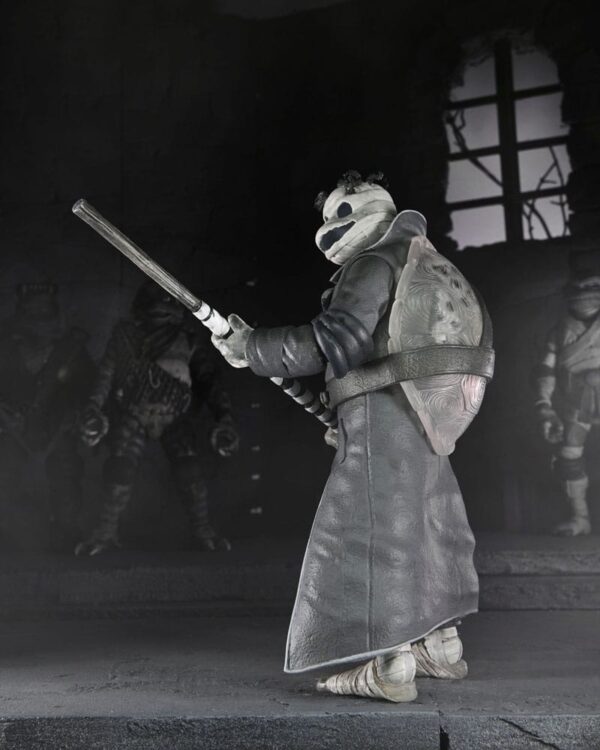Universal Monsters x Teenage Mutant Ninja Turtles Akció Figuras 4-Pack Turtles Black & White 18 cm