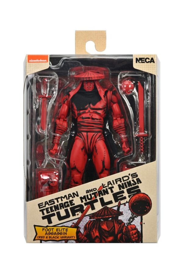 Teenage Mutant Ninja Turtles (Mirage Comics) Akció Figura Red and Black Foot Assassin 18 cm