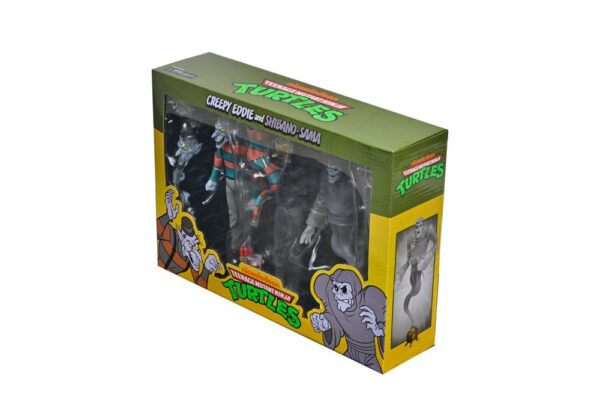 Teenage Mutant Ninja Turtles: Saturday Morning Adventures Akció Figura 2-Pack Creepy Eddie & Shibano-Sama 17 cm