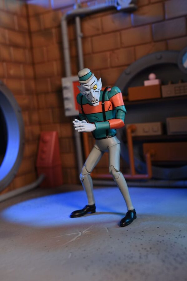 Teenage Mutant Ninja Turtles: Saturday Morning Adventures Akció Figura 2-Pack Creepy Eddie & Shibano-Sama 17 cm