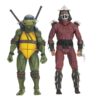 Teenage Mutant Ninja Turtles (1990 Movie) Akció Figura Roof Top Battle Shredder vs Leo 18 cm