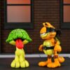 Teenage Mutant Ninja Turtles (Archie Comics) x Garfield Akció Figura 2-Pack Ultimate Garfello & Odie 10 cm