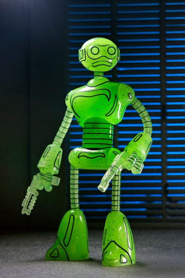 Teenage Mutant Ninja Turtles (Mirage Comics) Akció Figura Transmat Fugitoid GID 18 cm Teenage Mutant Ninja Turtles (Mirage Comics) Akció Figura Transmat Fugitoid GID 18 cm