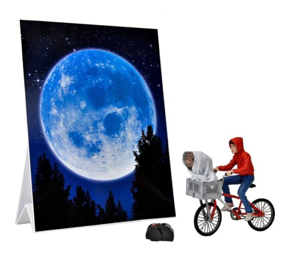 E.T. the Extra-Terrestrial Akció Figura Elliott & E.T. on Bicycle 13 cm
