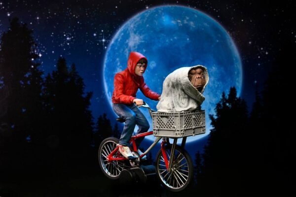 E.T. the Extra-Terrestrial Akció Figura Elliott & E.T. on Bicycle 13 cm