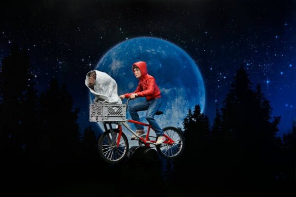E.T. the Extra-Terrestrial Akció Figura Elliott & E.T. on Bicycle 13 cm