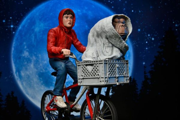 E.T. the Extra-Terrestrial Akció Figura Elliott & E.T. on Bicycle 13 cm